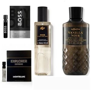 Mens Bath & body works, Montblanc, Hugo Boss Lot